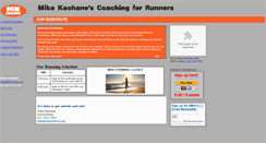 Desktop Screenshot of mkcoaching.com